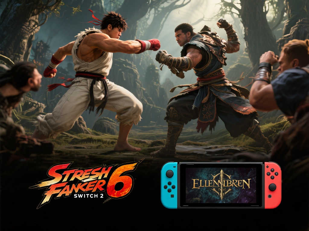 Switch2首发keycard游戏阵容揭晓!《街霸6》《法环》强势加盟 Switch2首发keycard游戏阵容揭晓!《街霸6》《法环》强势加盟